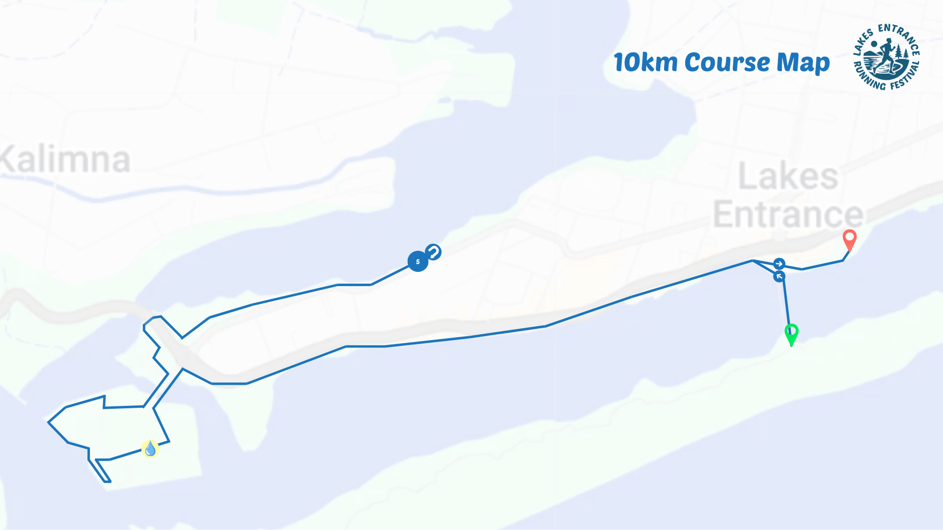 10km course map
