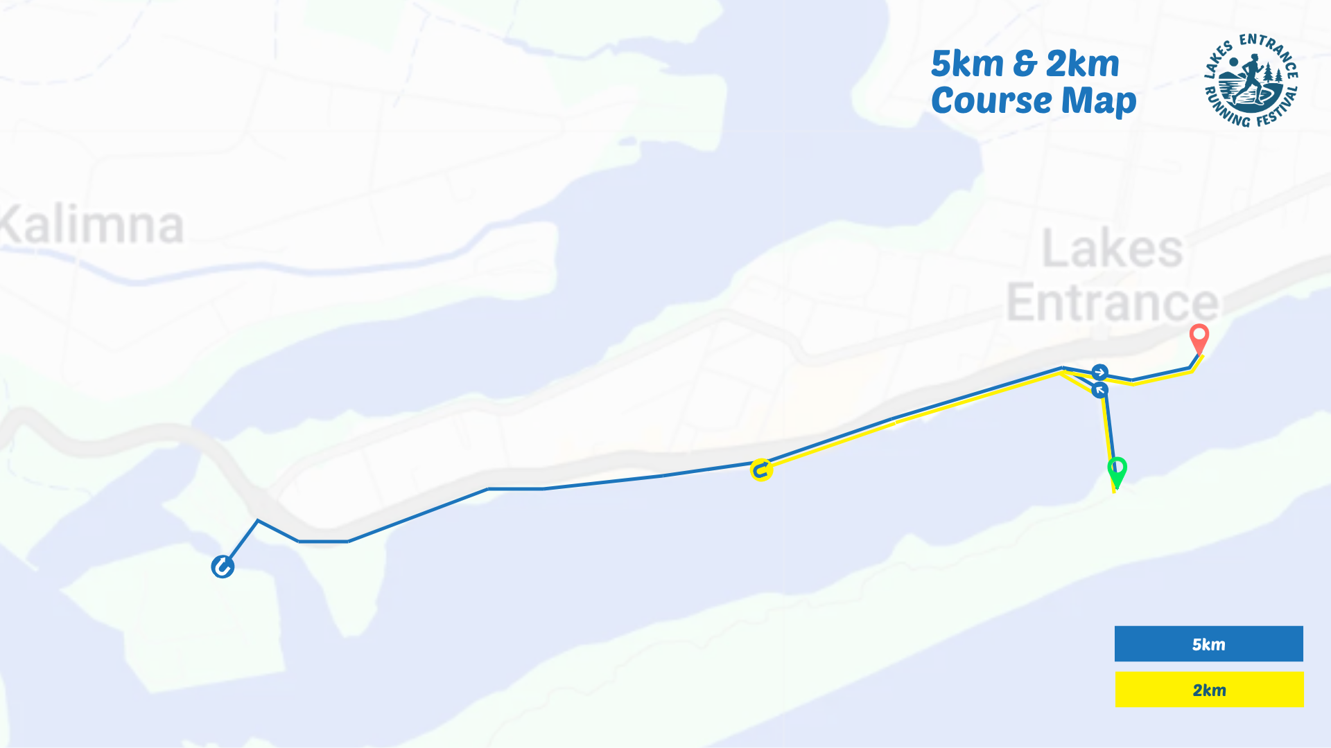 5km course map